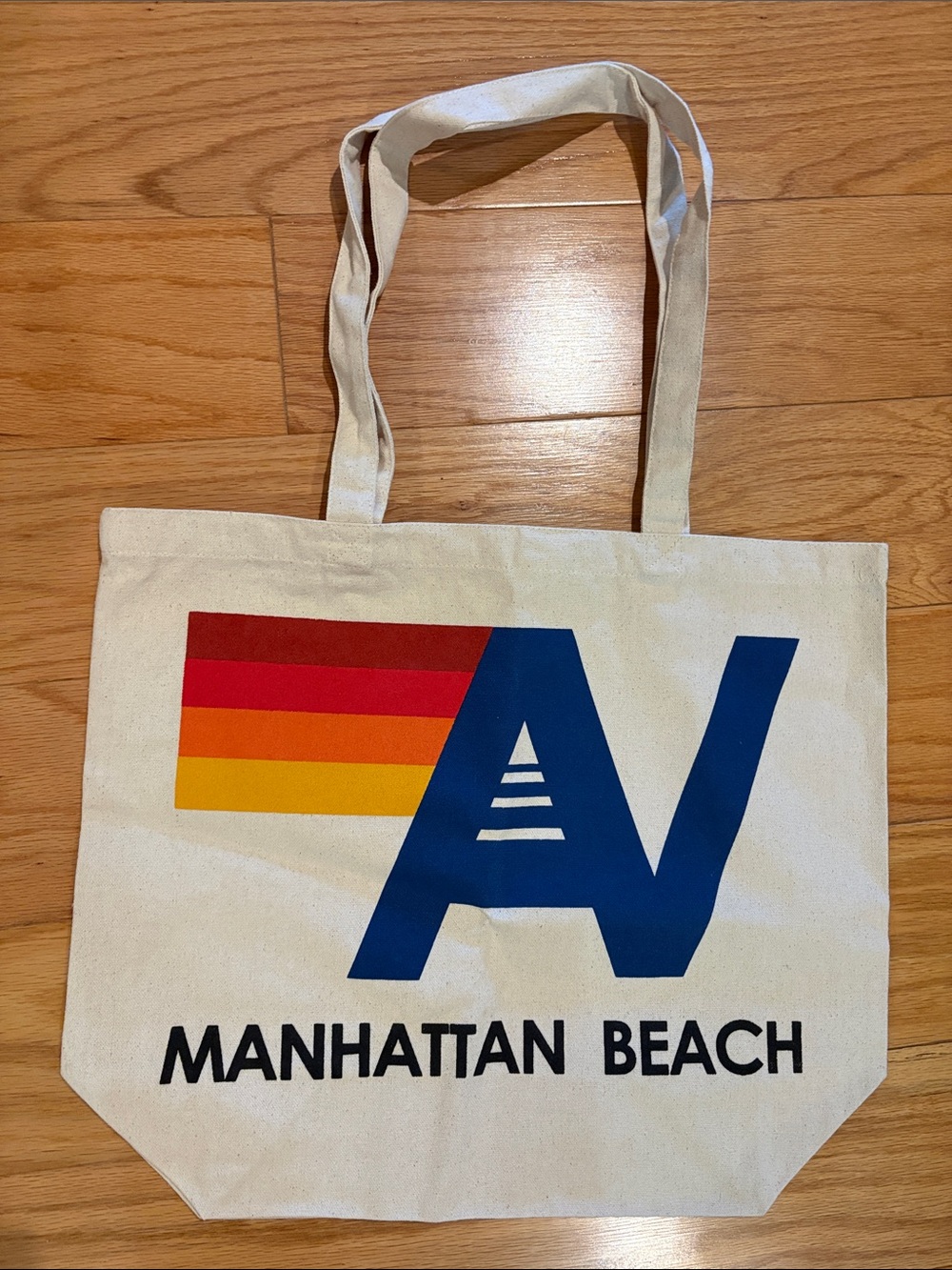 Brand new AV/ Aviator Nation Manhattan Beach Canvas Tote - Picture 1 of 2